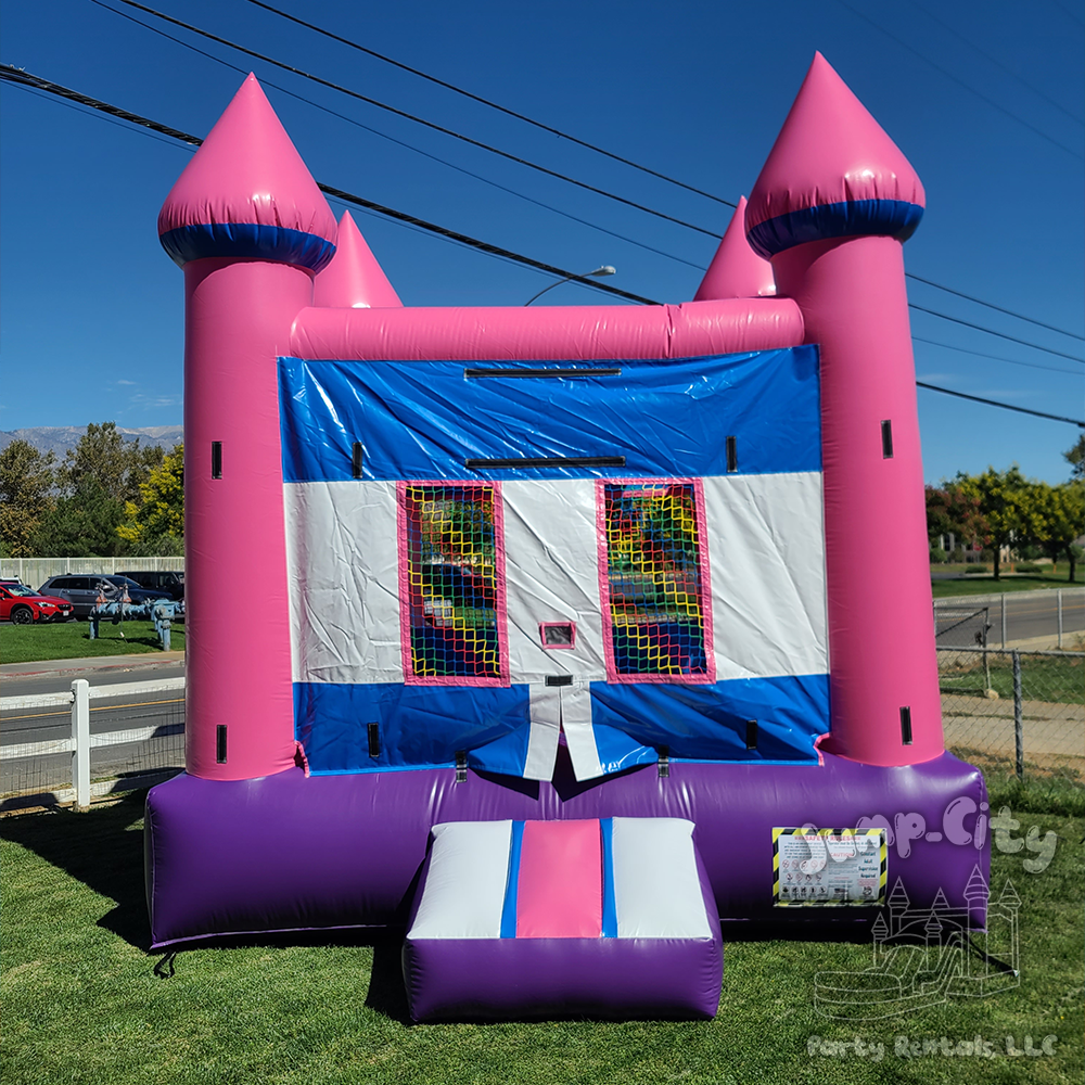 Jump-City Party Rentals - Pink Castle Jumper